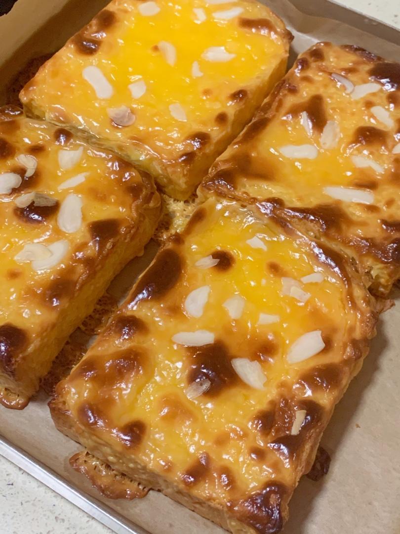 零失败快手岩烧乳酪(熔岩吐司)十分钟网红早餐，好吃哭
