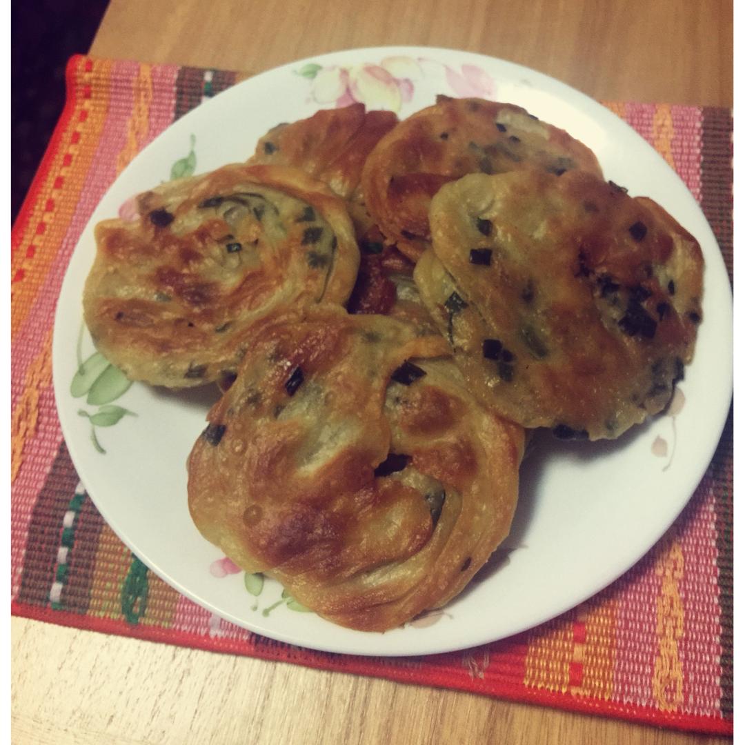 家常葱油饼