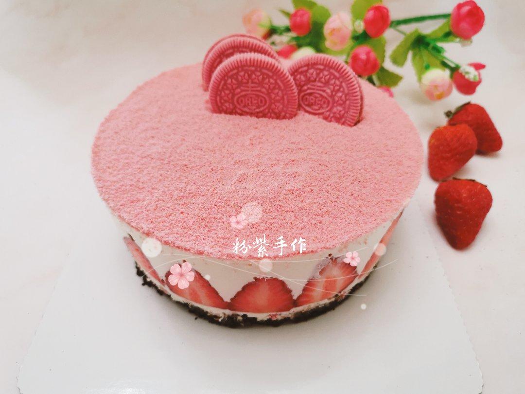 樱花奥利奥酸奶慕斯