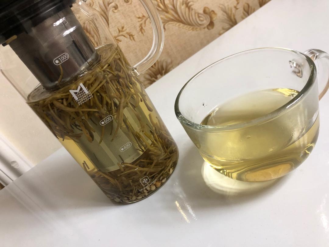 (祛湿热）薏米金银花茶