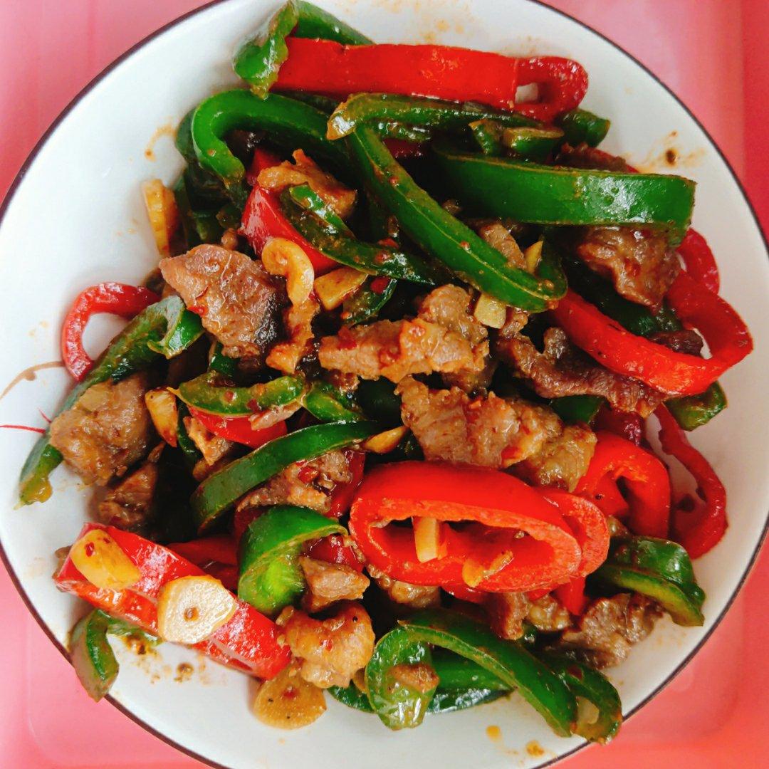 青椒炒牛肉