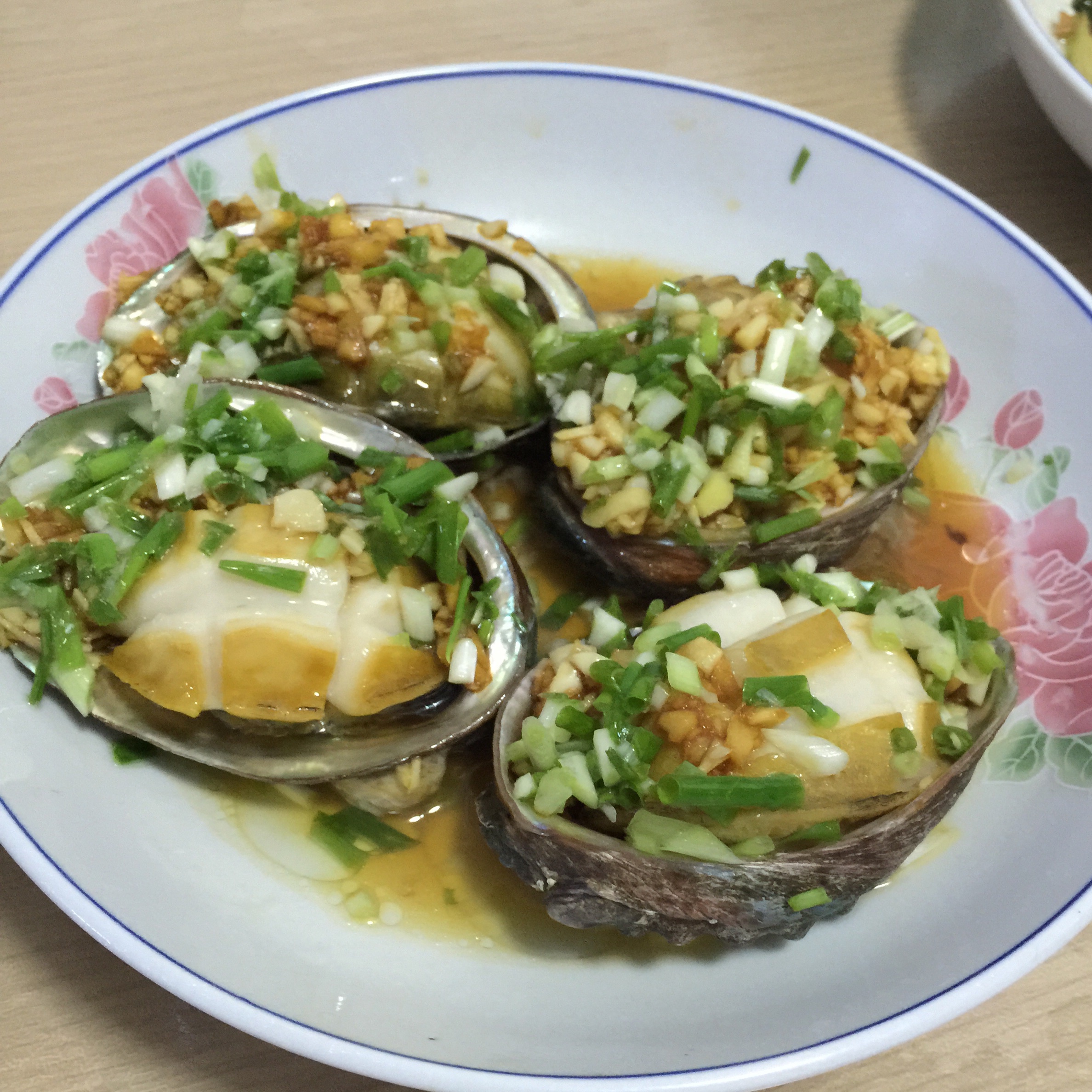 葱油鲍鱼