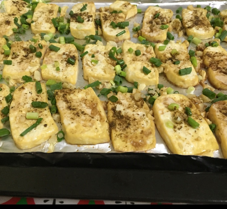 微波烤豆腐