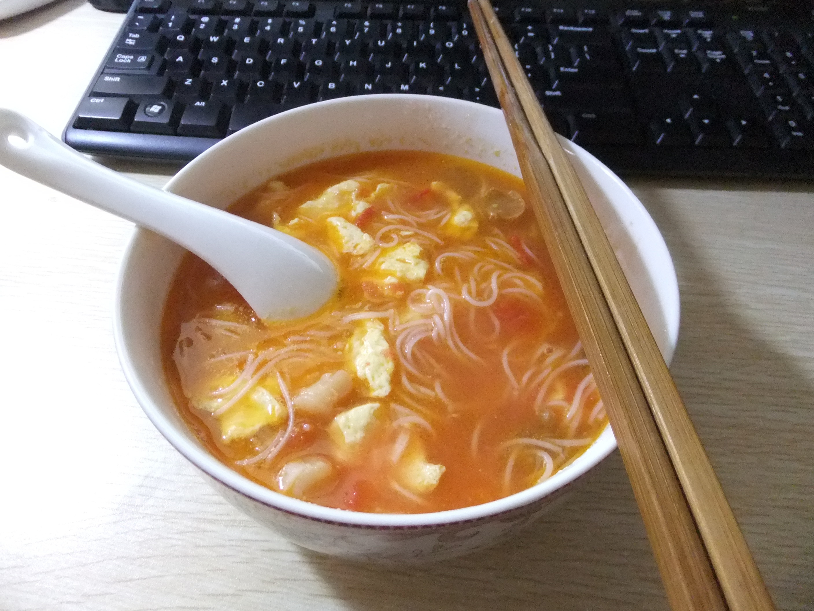 西红柿鸡蛋面