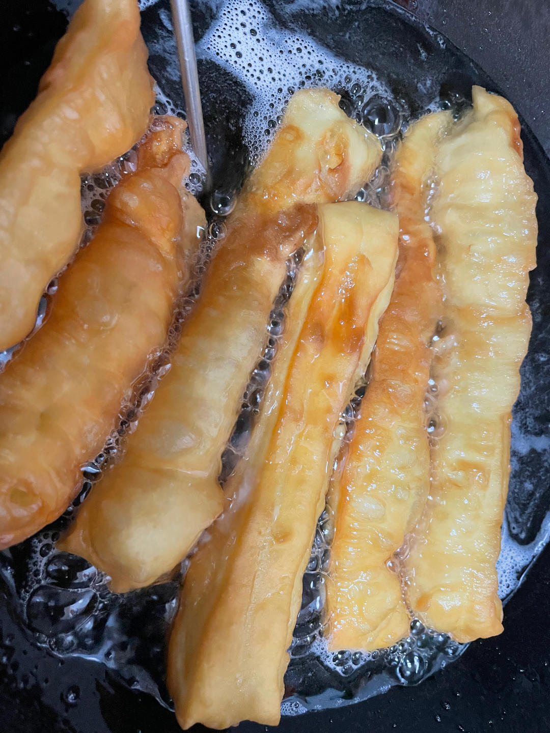自制油条