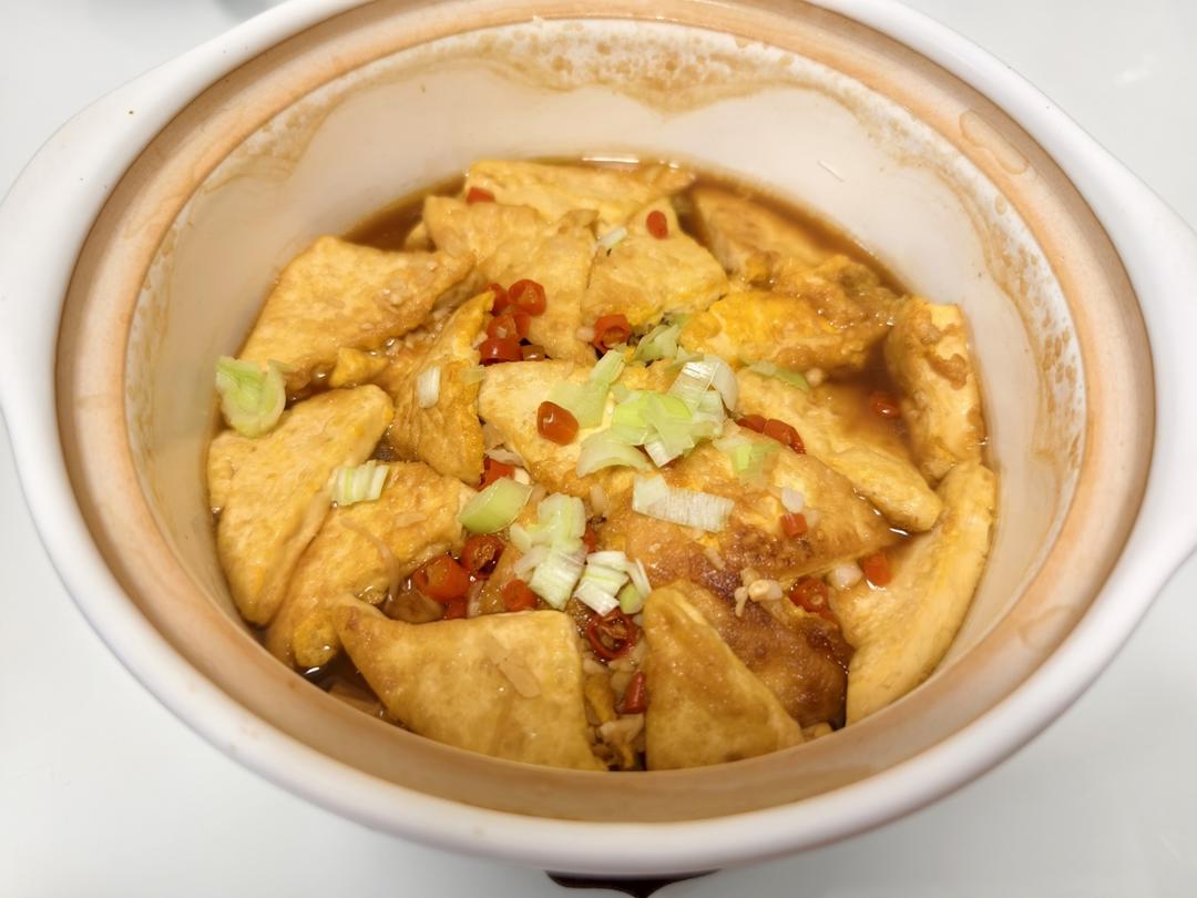 白菜豆腐煲