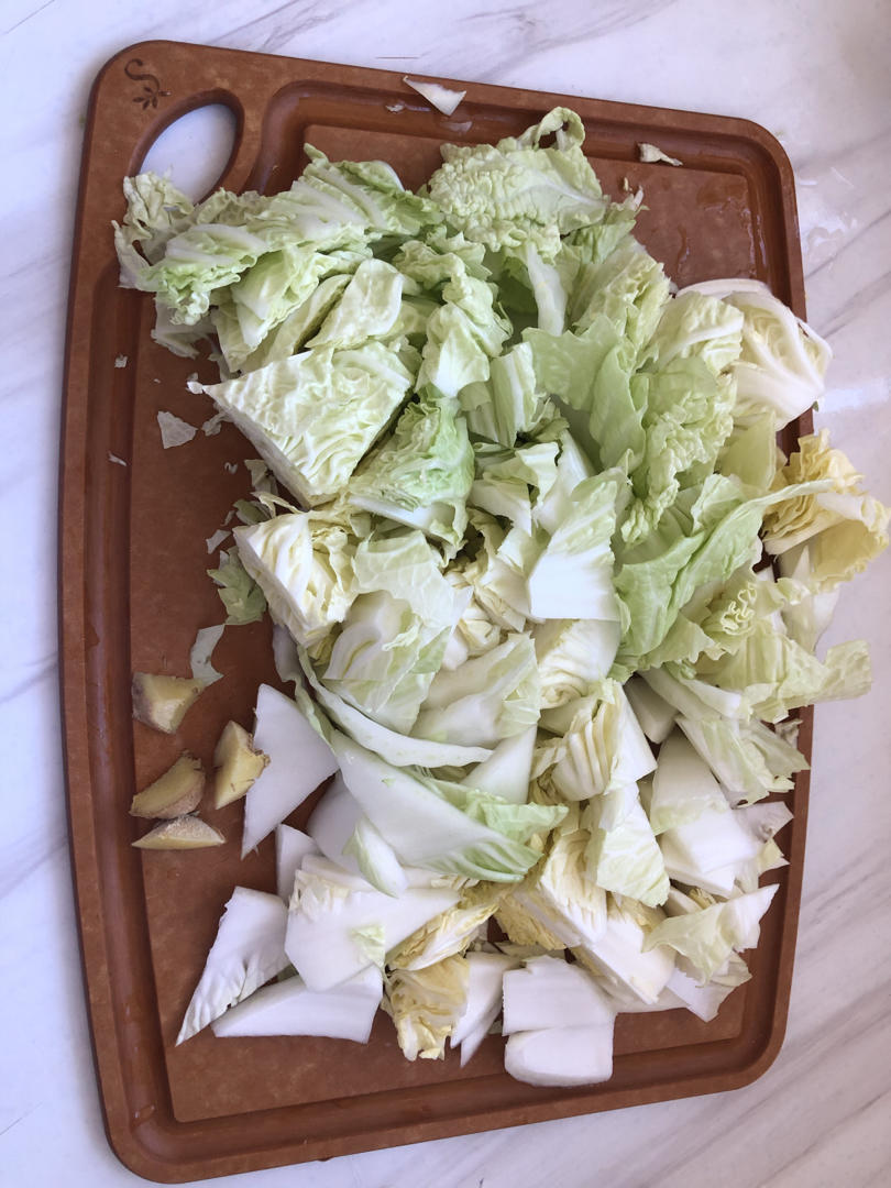 聚会大餐-咸蛋黄肉末焗娃娃菜 | 北鼎焖焗珐琅锅