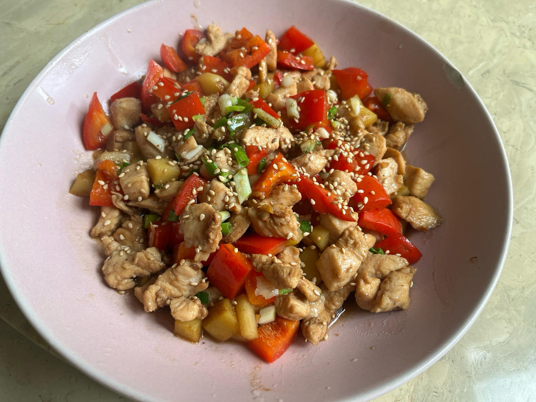 干煎土豆鸡胸肉