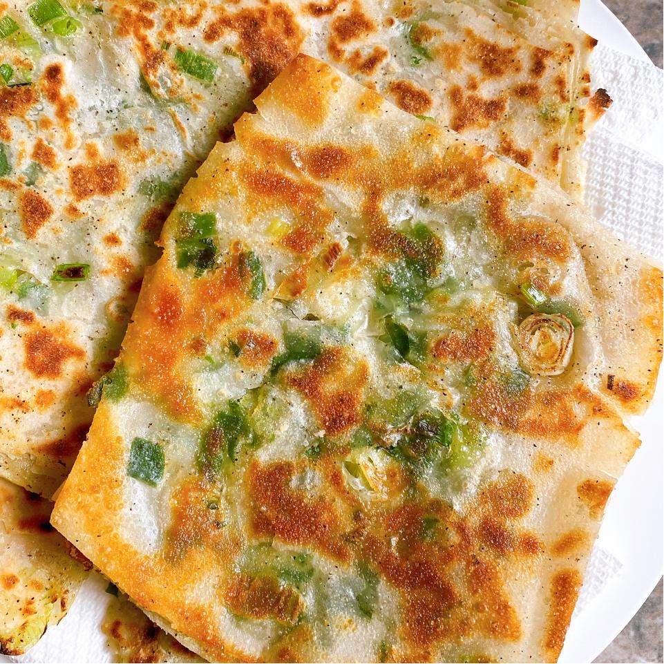 饺子皮千层饼