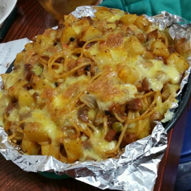 芝士肉酱焗意面