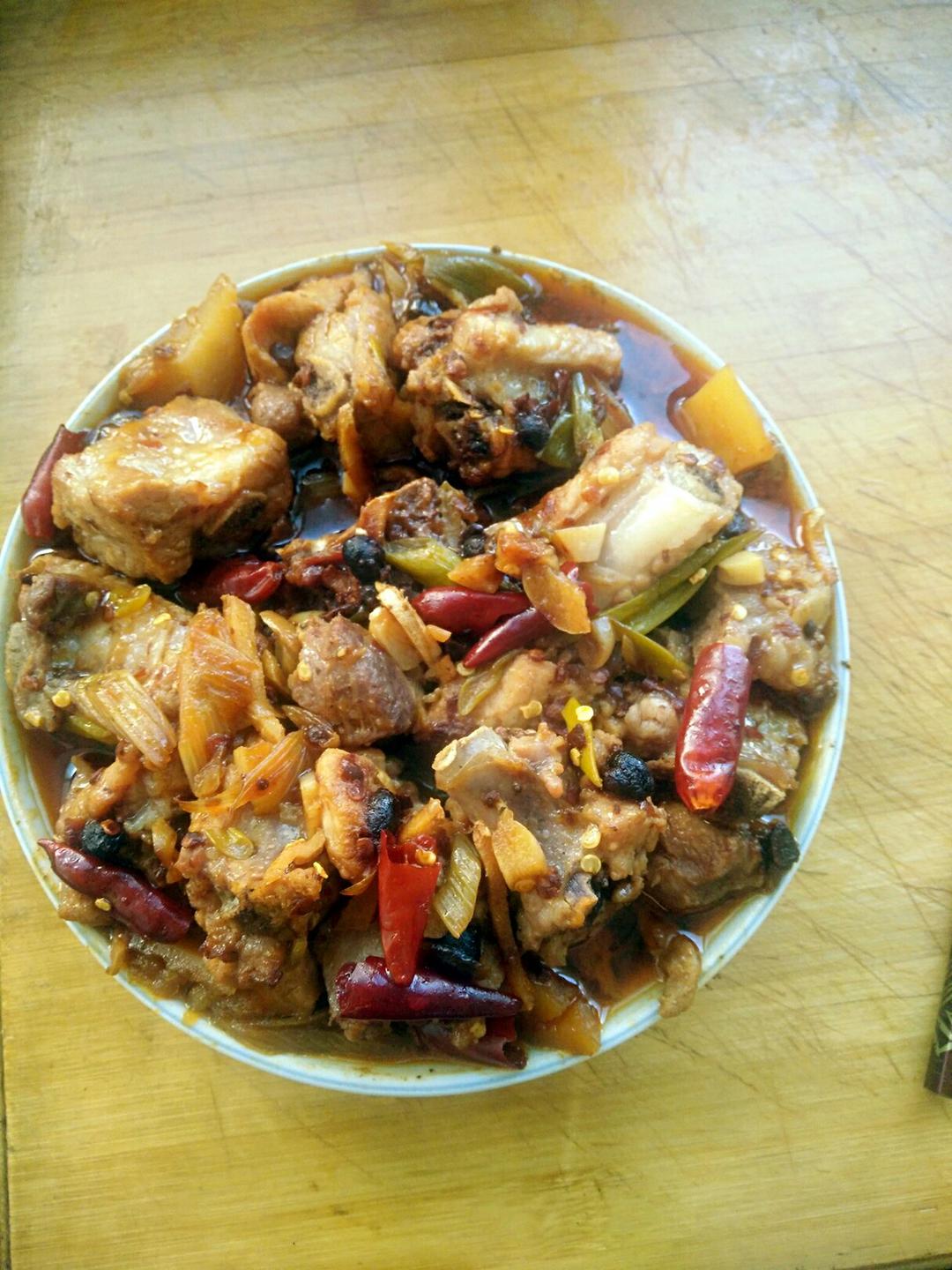 豉椒蒸土豆排骨