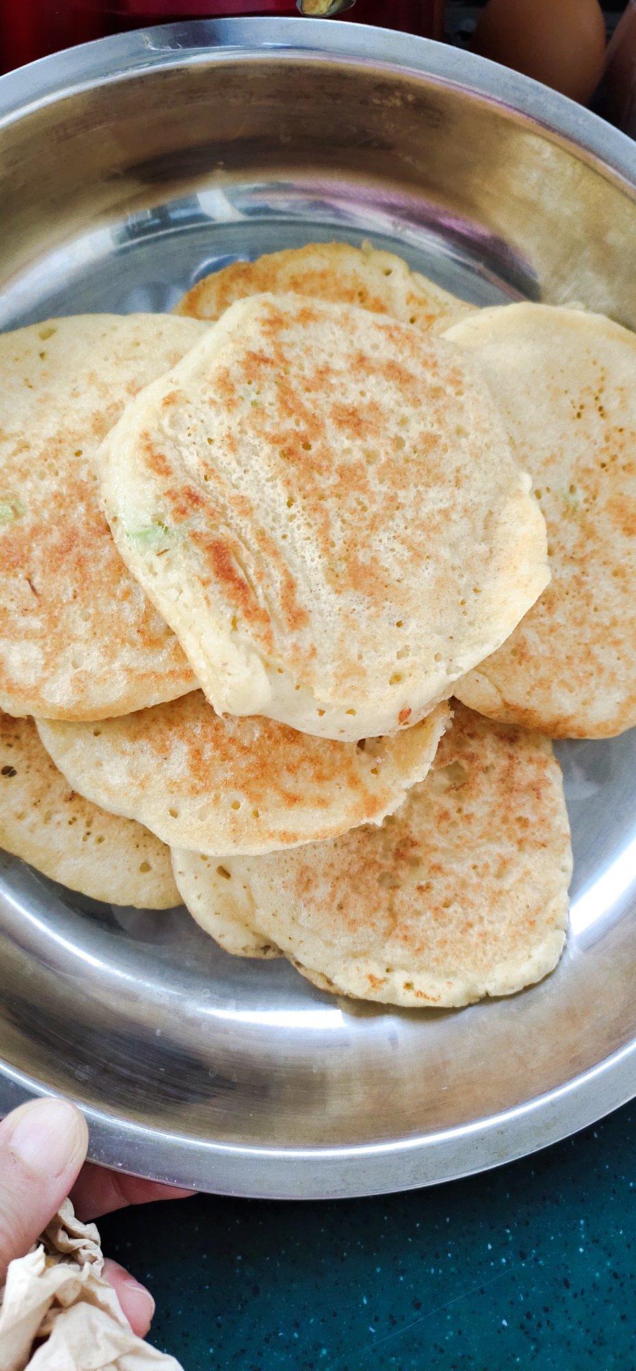 鲜香味美，蓬松喧软的豆渣饼（原味发酵）
