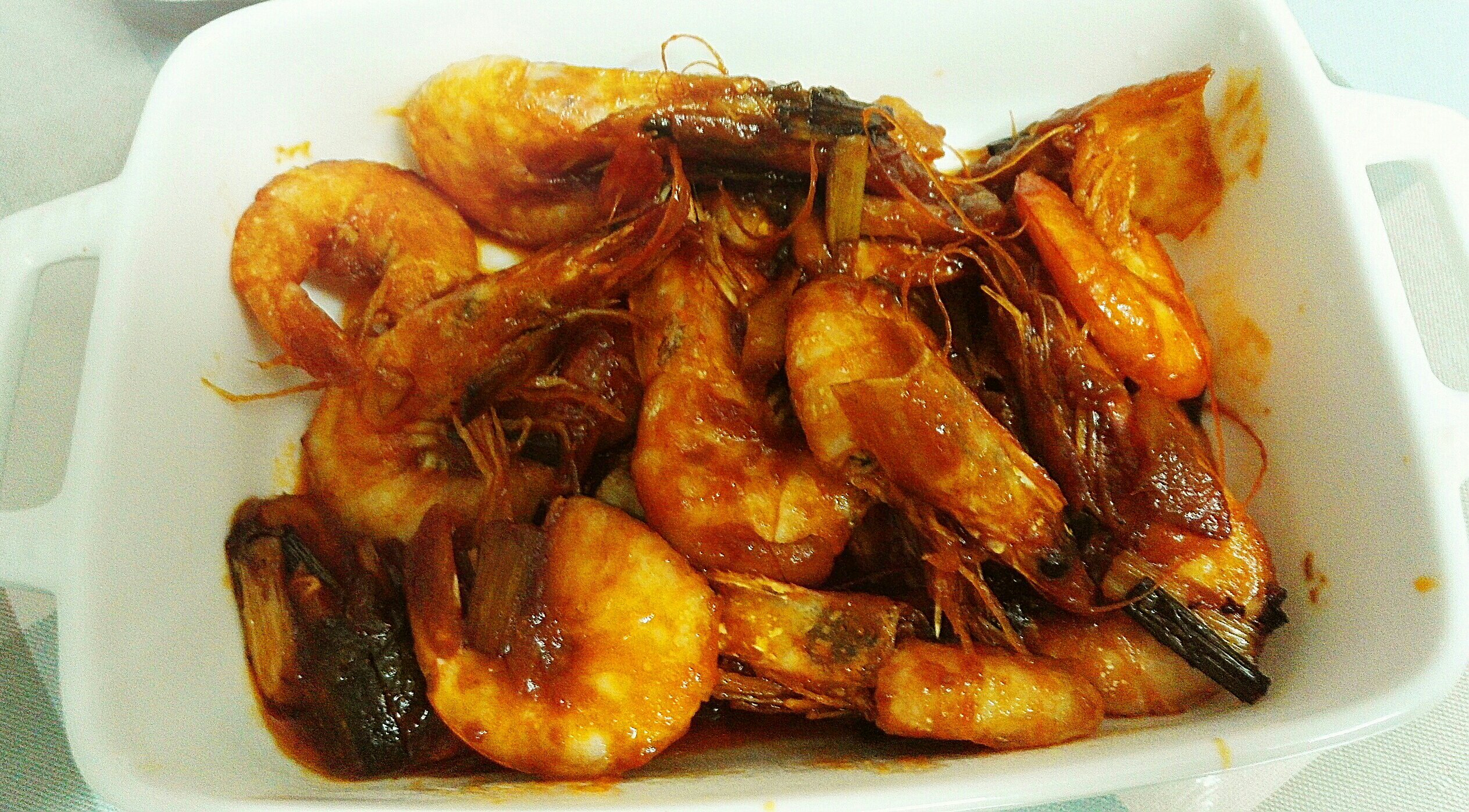 黄晓明茄汁大虾－中餐厅