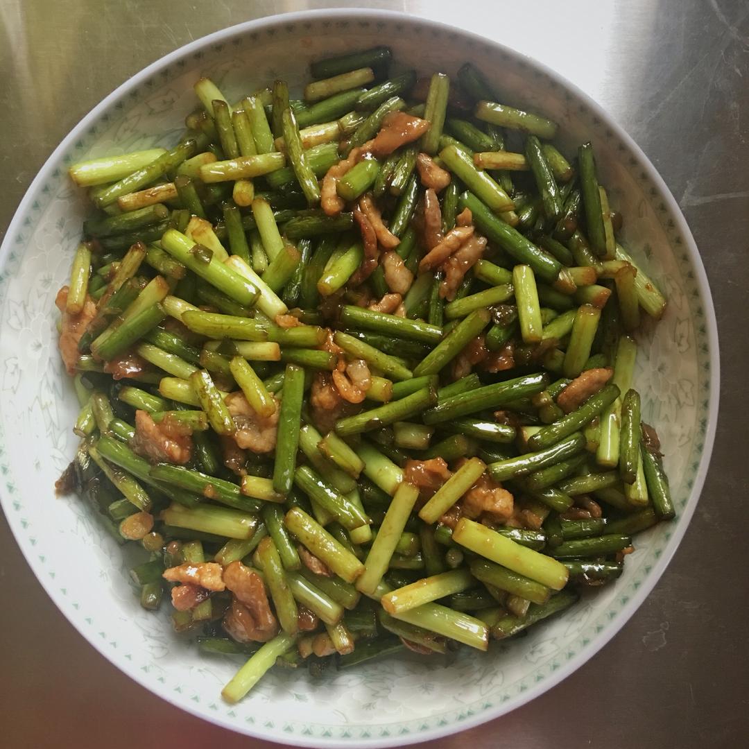 蒜薹炒肉