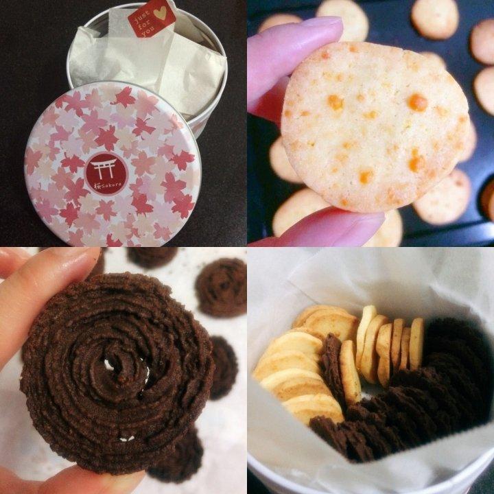 挤花毫无压力的巧克力曲奇