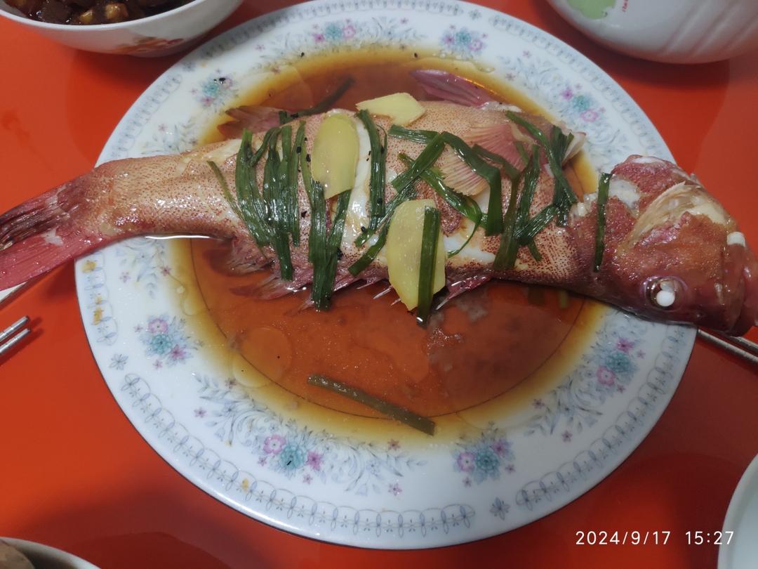 【0526】清蒸东星斑（含蒸鱼豉油做法）  <302小厨房>