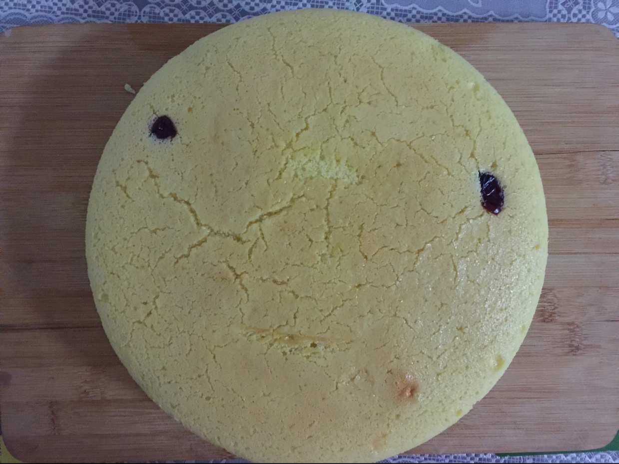 消耗淡奶油之作——淡奶油小蛋糕