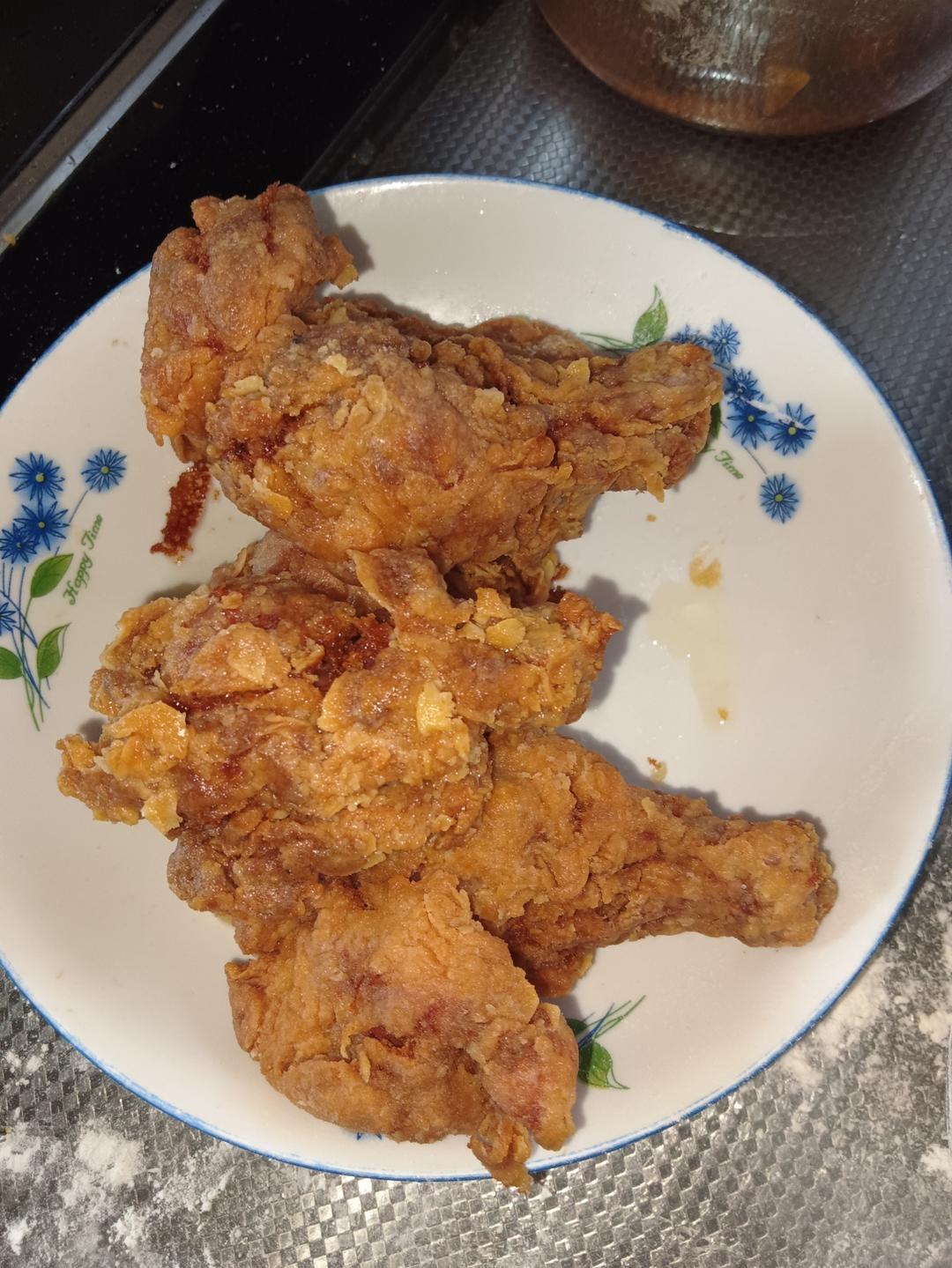 鳞皮香酥炸鸡腿（翅根）·自制香酥粉