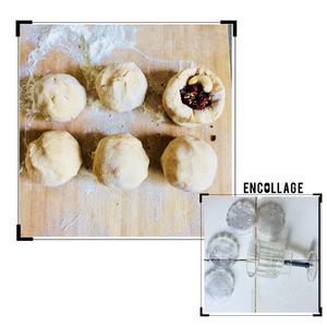 荞麦红枣月饼～无油无糖/低脂纯素版的做法 步骤5