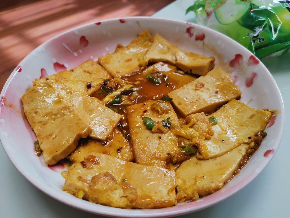 蚝油嫩豆腐