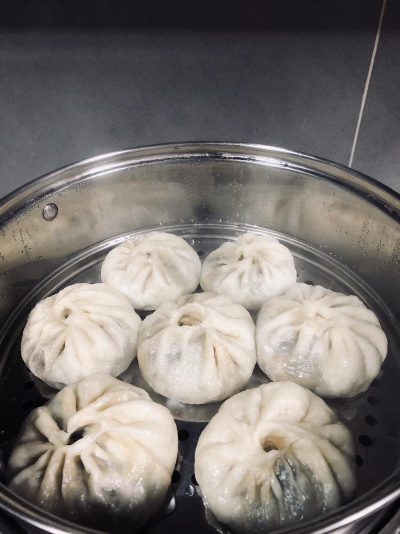 韭菜粉条大包子