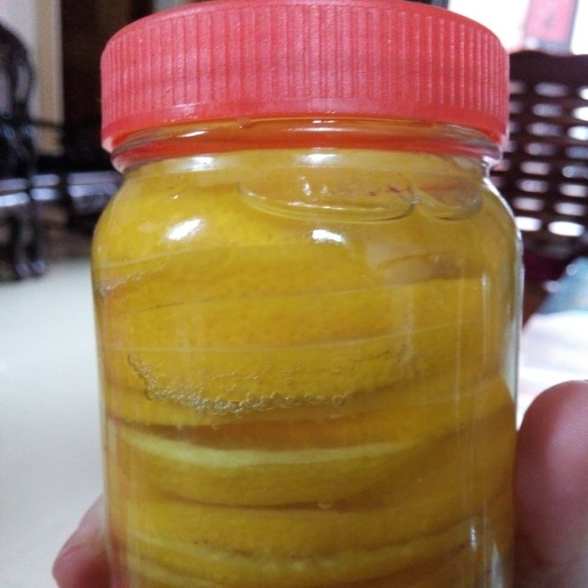 清肠柠檬蜜（晚上喝o(╯□╰)o）