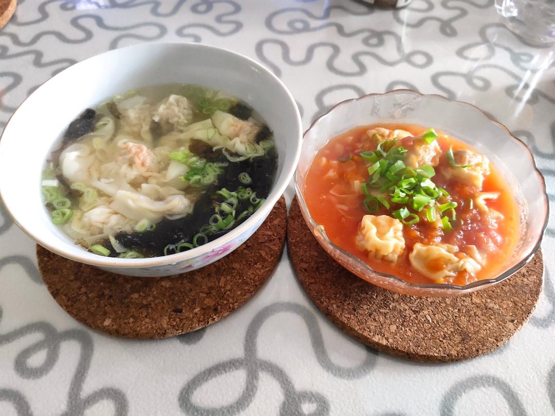 这个番茄煮云吞无敌了