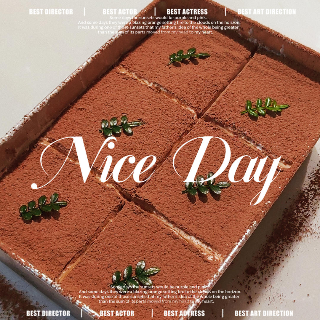 师傅13年教我的提拉米苏食谱 一直用到现在