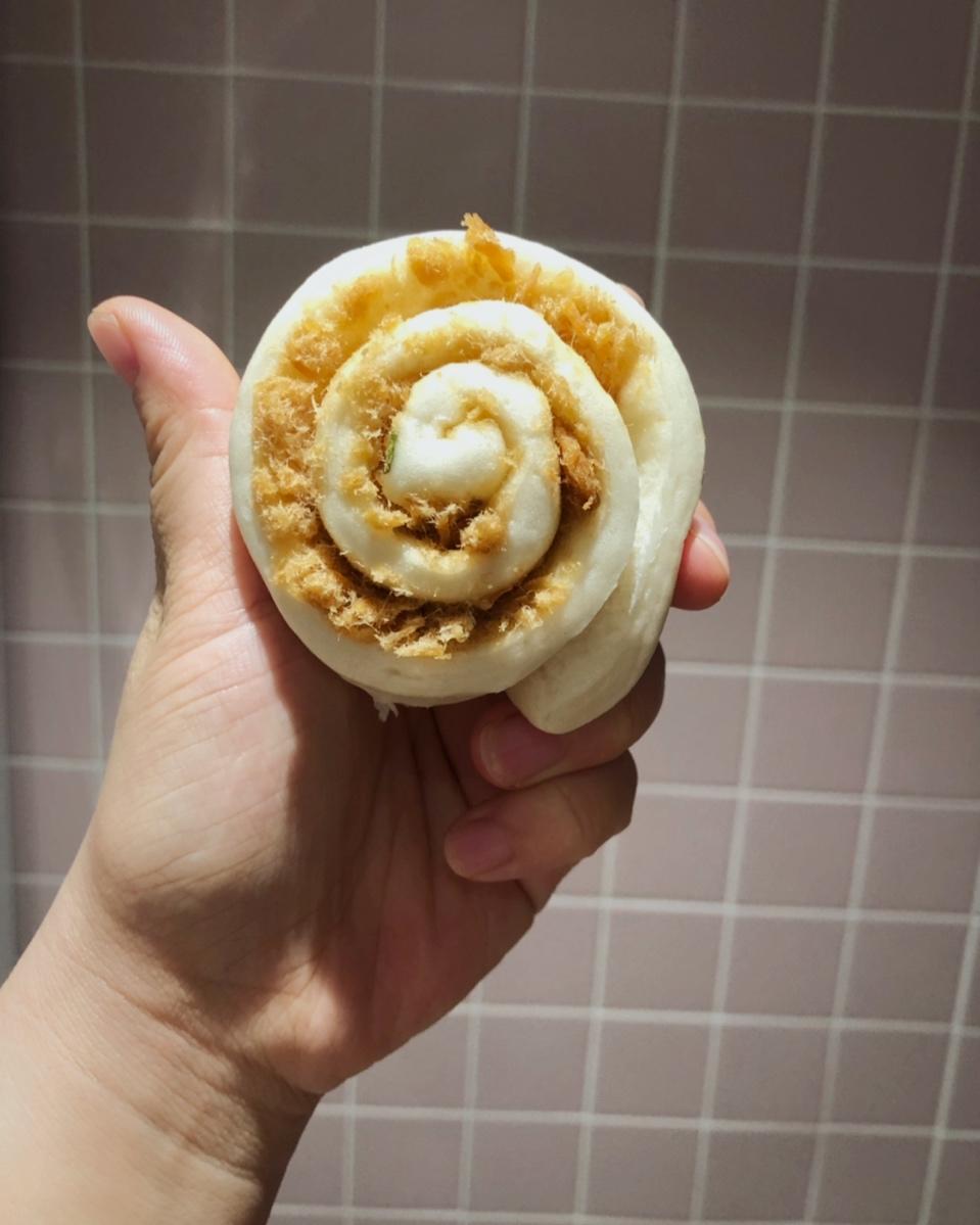 肉松馒头卷