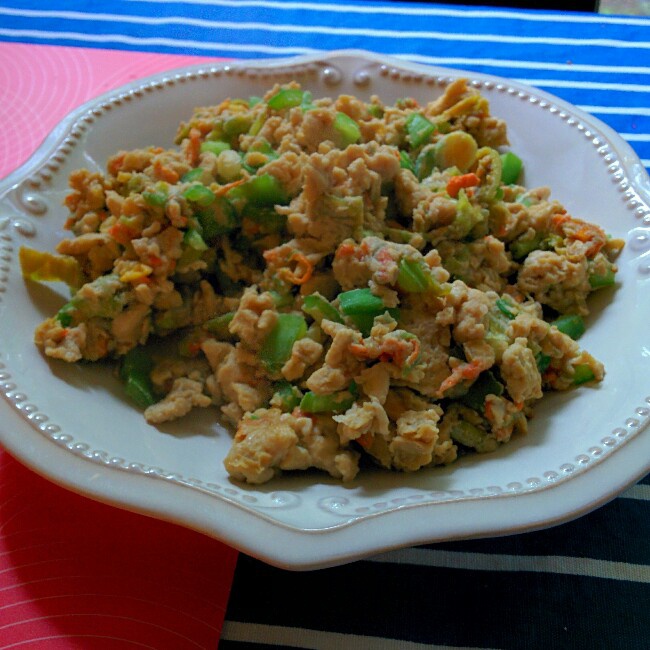 南瓜花煎蛋