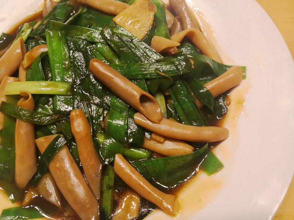 韭菜炒海肠