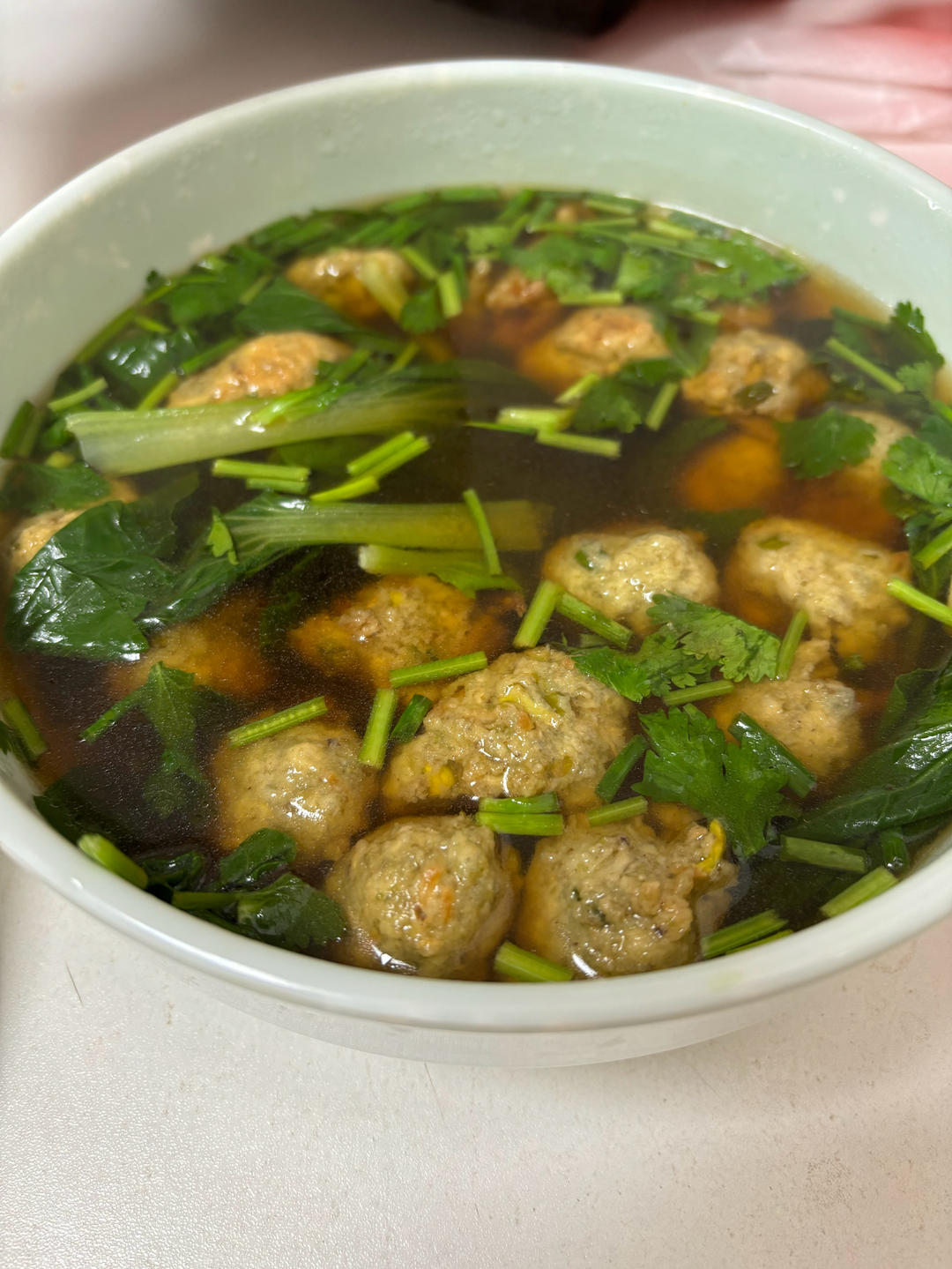 炸丸子 炸绿豆丸子