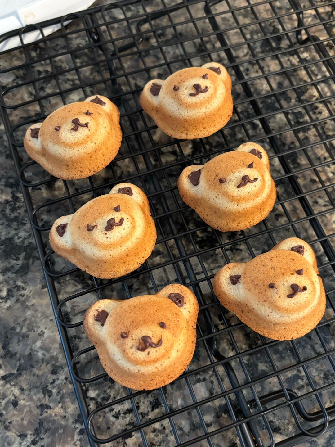 小熊🐻玛德琳杯子蛋糕🧁高颜值的小可爱💗