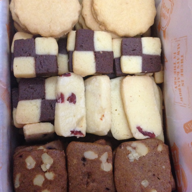 双色格子小饼干