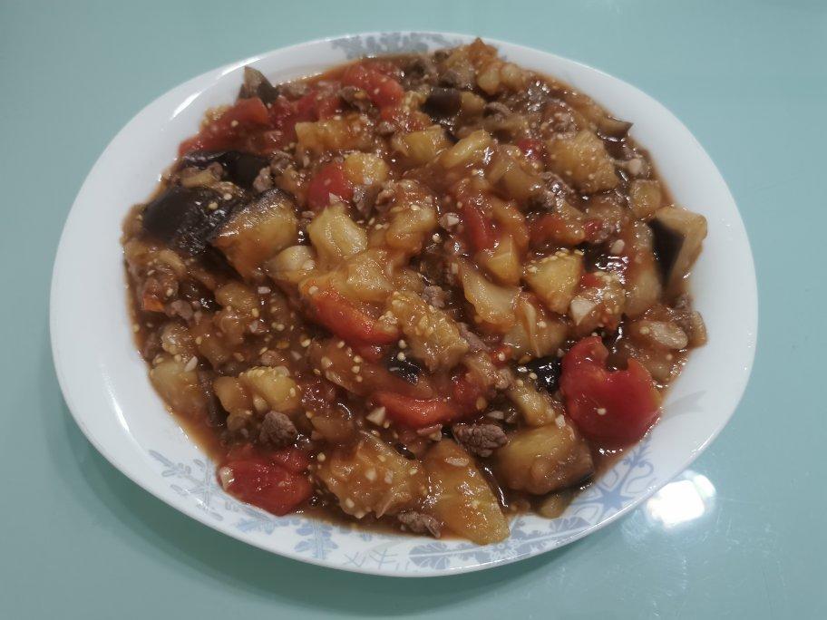 西红柿烧茄子