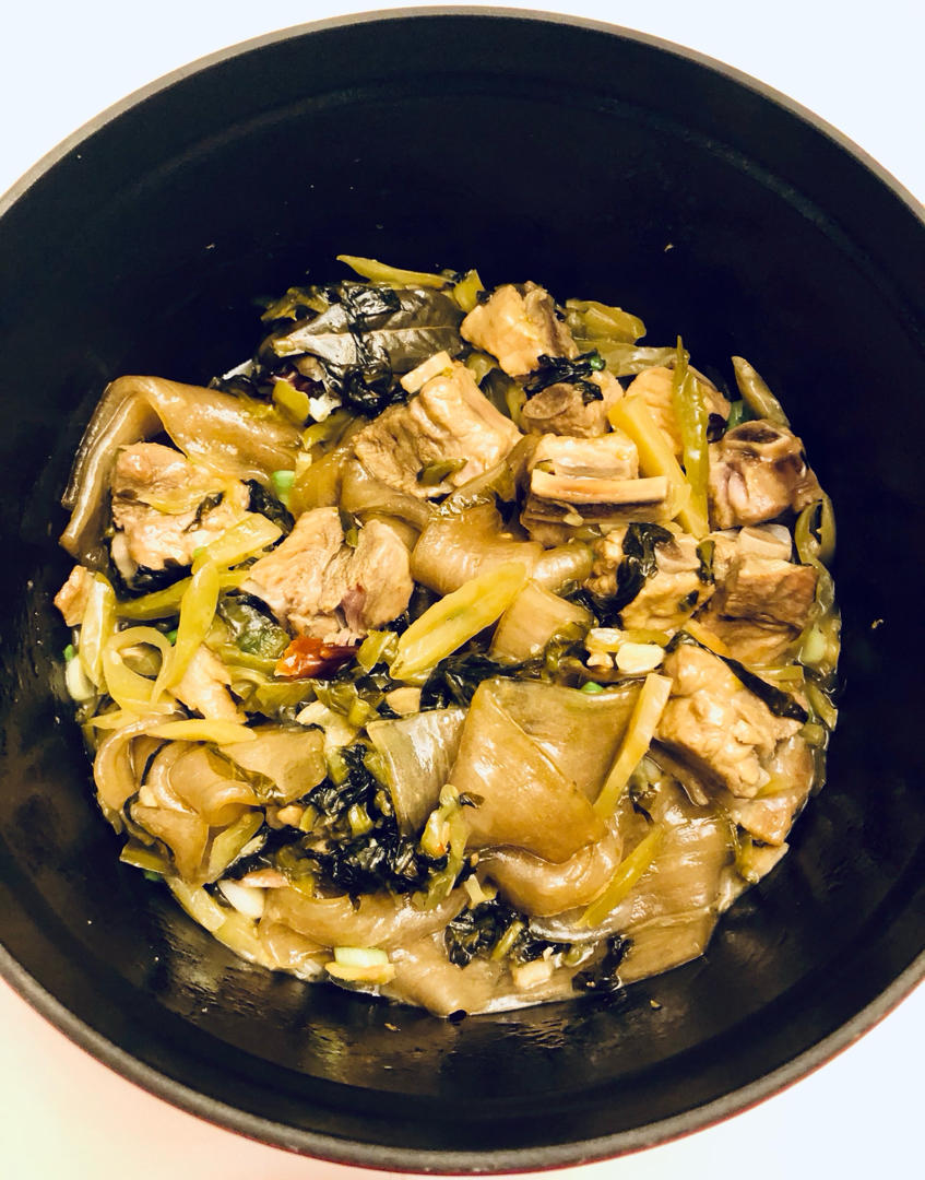 【曼食慢语】酸菜排骨炖粉条