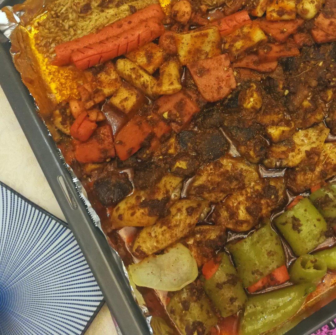 自制烤箱版烧烤，简单好吃过烧烤摊