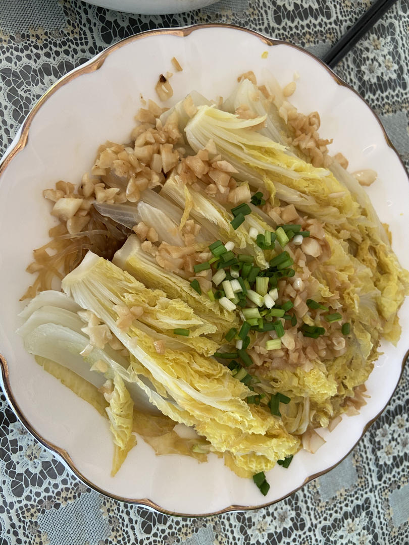 蒜蓉粉丝娃娃菜