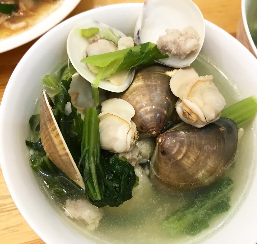 lola927做的芥菜沙白汤