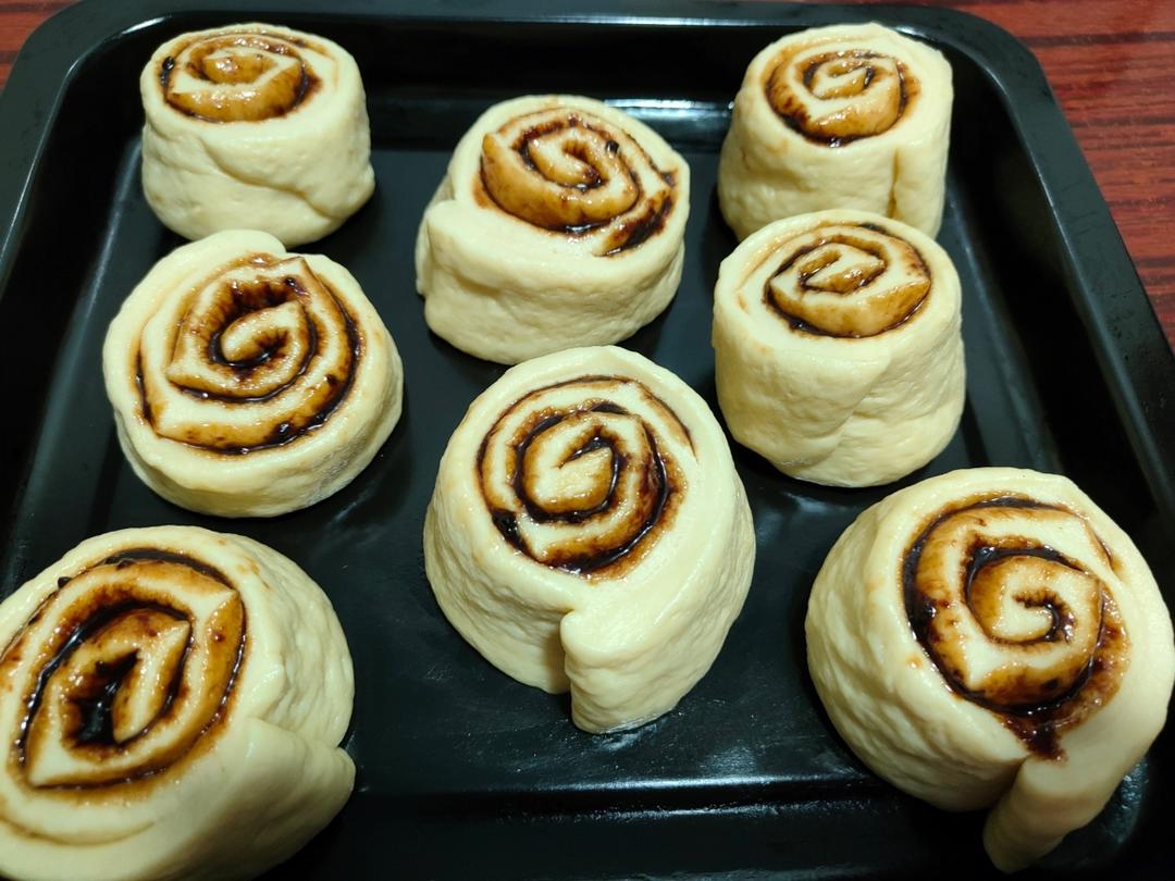 红糖肉桂面包卷!独特的风味！