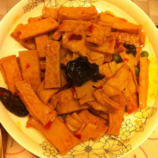 木耳炒豆腐