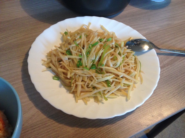 青椒土豆丝