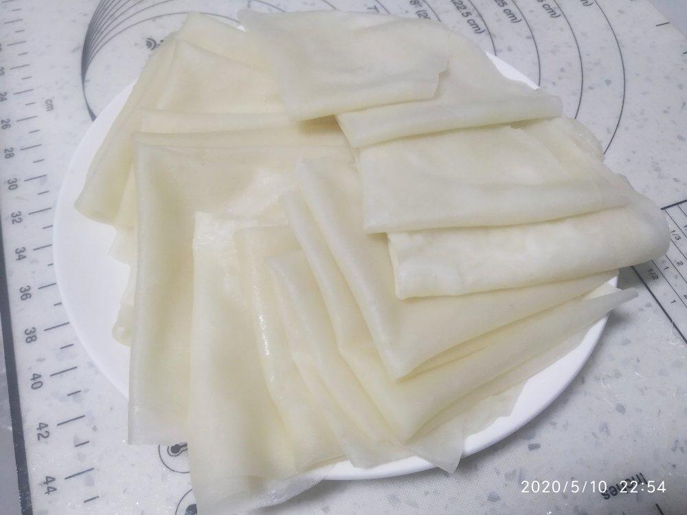 春饼   轻松一次做出十几张的春饼皮