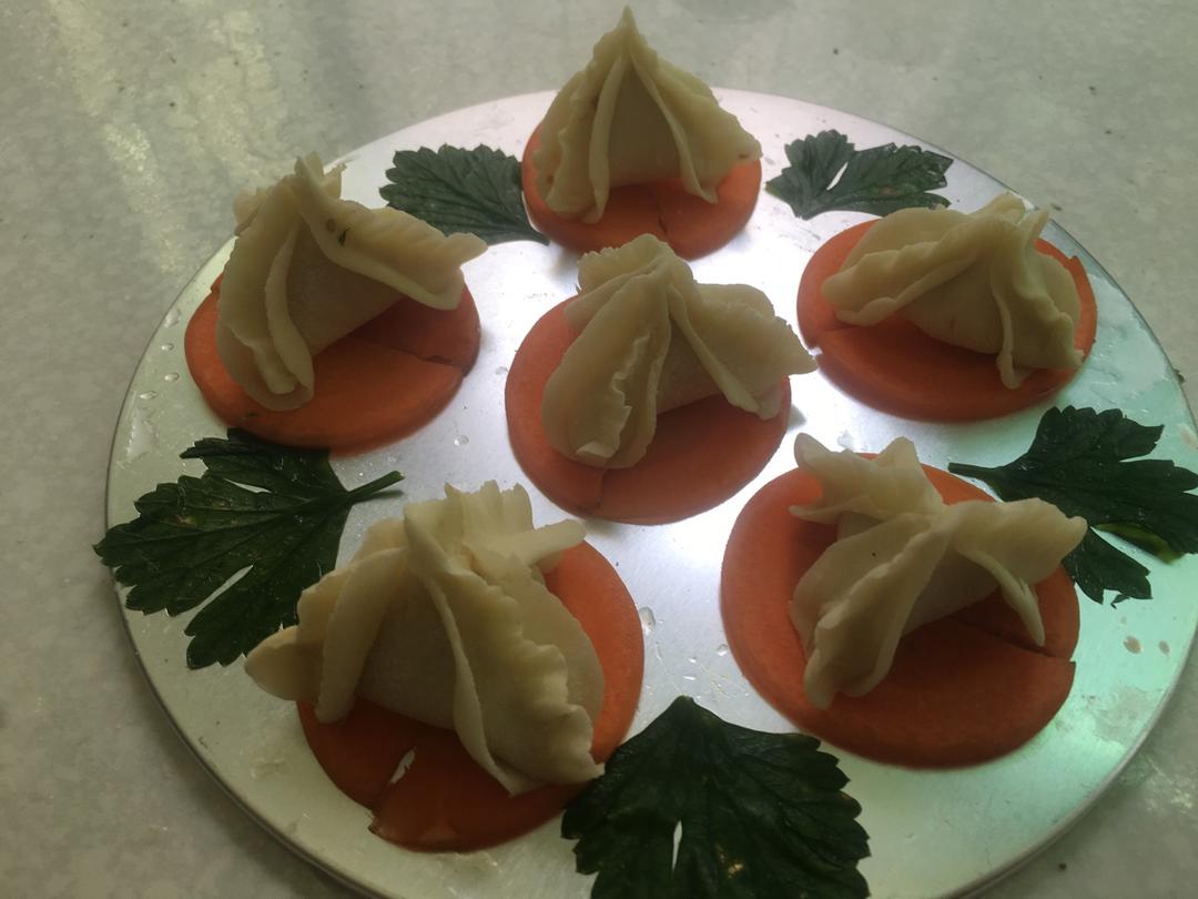 水调面团--冠顶饺子