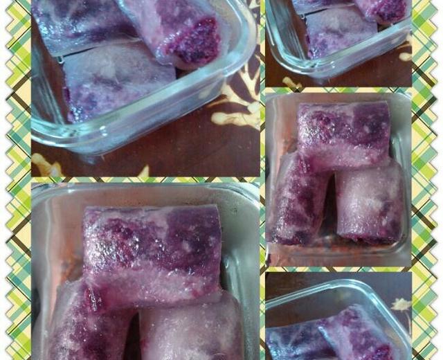 水晶西米紫薯糕的做法