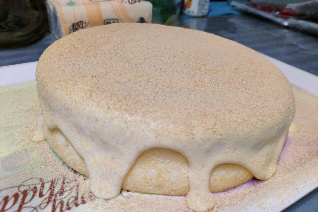 超好吃的豆乳爆浆蛋糕