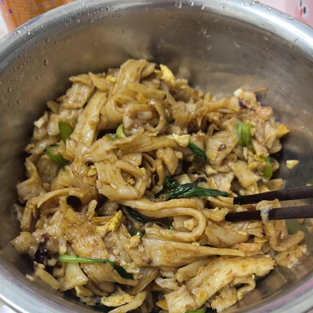 灵光乍现的炒牛筋面