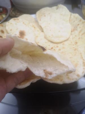 Naan Bread 印度土 耳其烤饼的做法 步骤5