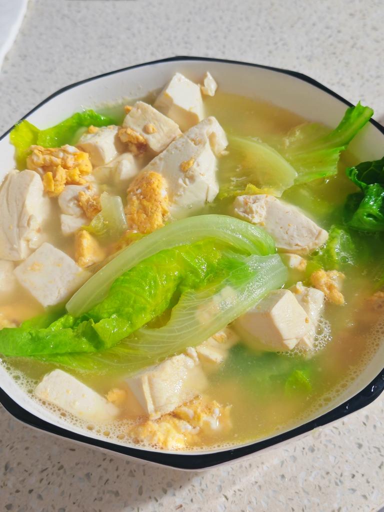 生菜鸡蛋汤