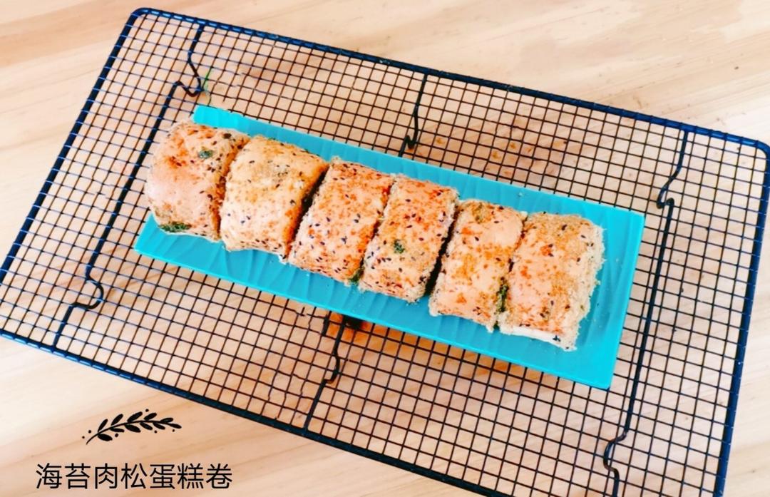 香葱肉松卷 蛋糕卷-无敌美味